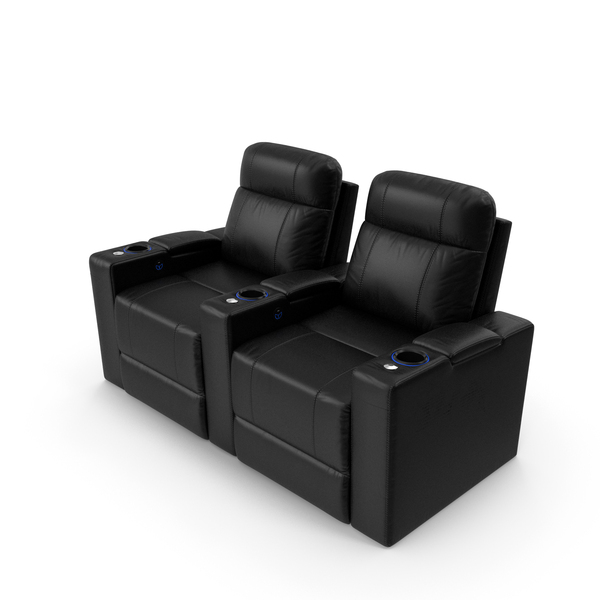 Theatre Chair: Valencia Home Theater Seating Row of 2 Black PNG & PSD Images Theatre Chair: Valencia Home Theater Seating Row of 2 Black PNG & PSD Images