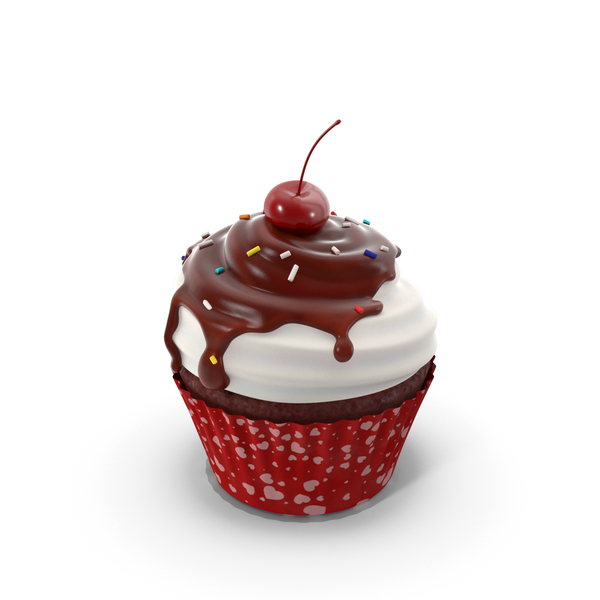 Valentine Cupcake PNG & PSD Images Valentine Cupcake PNG & PSD Images