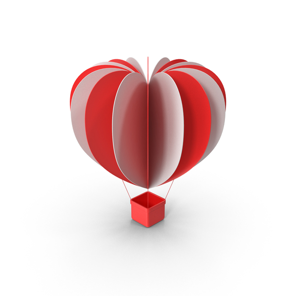 Balloons: Valentine's Hot Air Balloon PNG & PSD Images Balloons: Valentine's Hot Air Balloon PNG & PSD Images