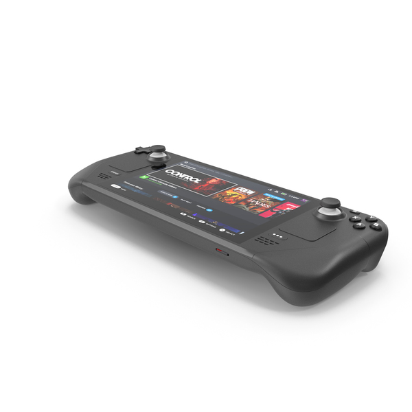 Handheld Game Console: Valve Steam Deck PNG & PSD Images Handheld Game Console: Valve Steam Deck PNG & PSD Images
