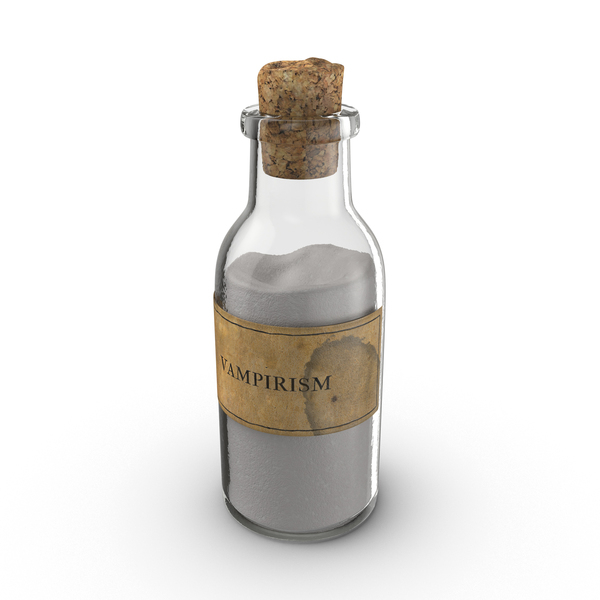 Vampire Hunter Kit: Vampirism Bottle PNG & PSD Images Vampire Hunter Kit: Vampirism Bottle PNG & PSD Images