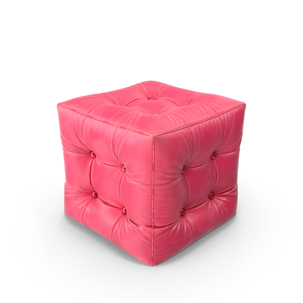 Ottoman: Varnished Leather Pouf PNG & PSD Images Ottoman: Varnished Leather Pouf PNG & PSD Images