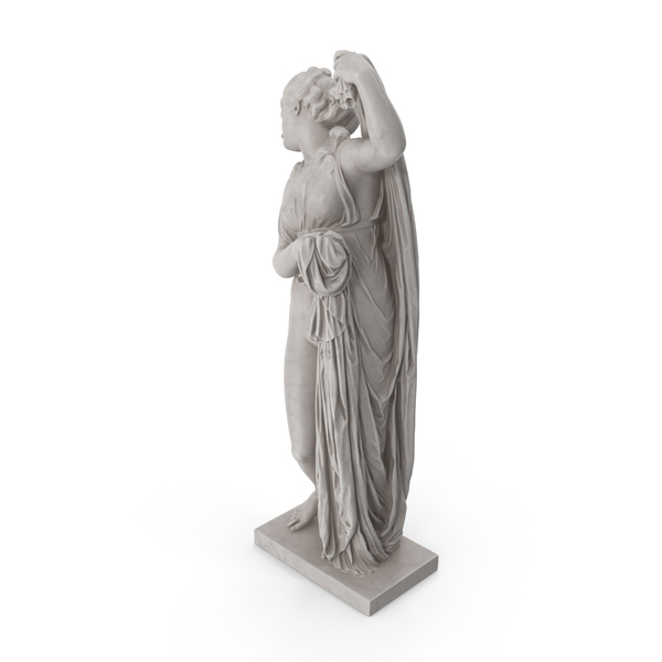Woman Statue: Venus Callipyge PNG & PSD Images
