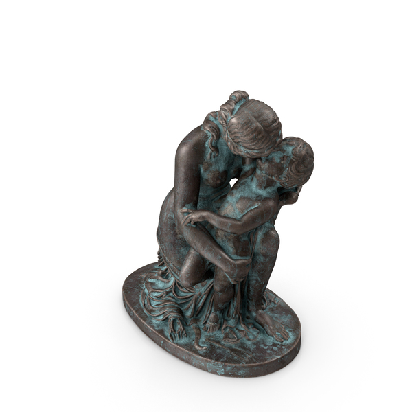 Statue: Venus Kiss Cupid Bronze Outdoor PNG & PSD Images Statue: Venus Kiss Cupid Bronze Outdoor PNG & PSD Images