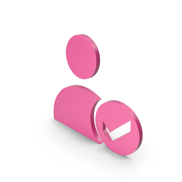 Symbols: Verified User Pink Icon PNG & PSD Images Symbols: Verified User Pink Icon PNG & PSD Images