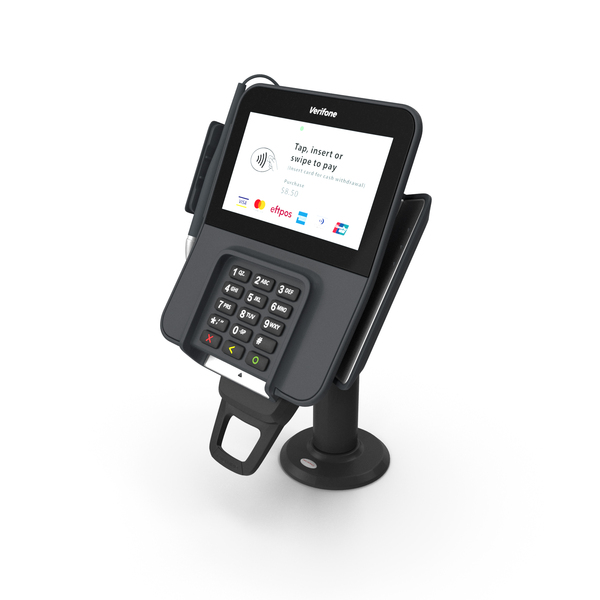 Credit: Verifone M400 Card Terminal Carrying Table Bracket PNG & PSD Images