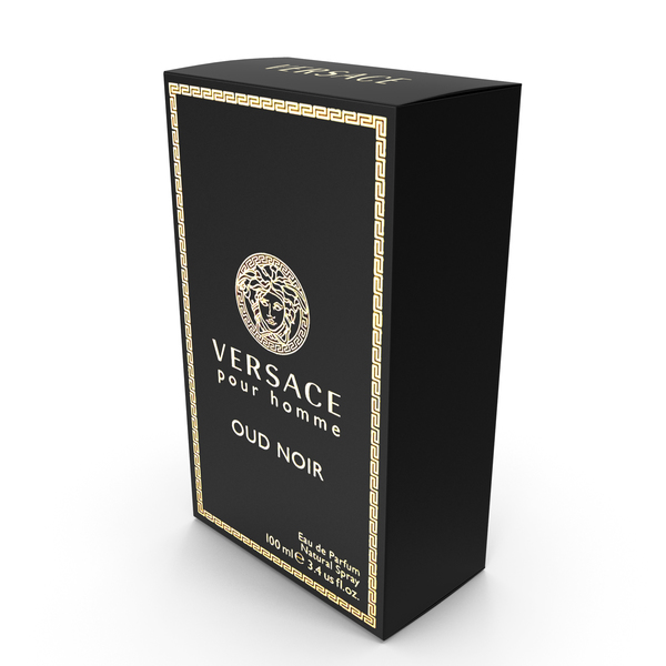 Perfume Bottle: Versace OUD Noir Eau De Parfum Spray PNG & PSD Images