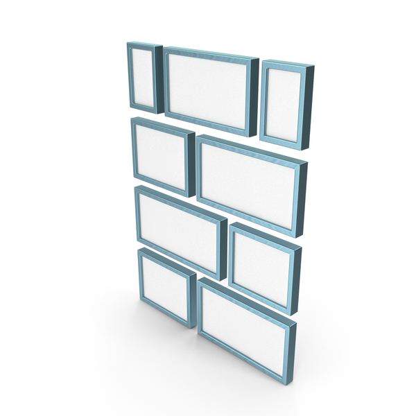 Picture Frame: Vertical Blue Framed Wall Pictures PNG & PSD Images Picture Frame: Vertical Blue Framed Wall Pictures PNG & PSD Images