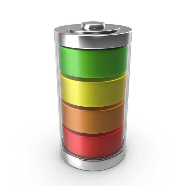 Vertical Full Battery PNG & PSD Images Vertical Full Battery PNG & PSD Images
