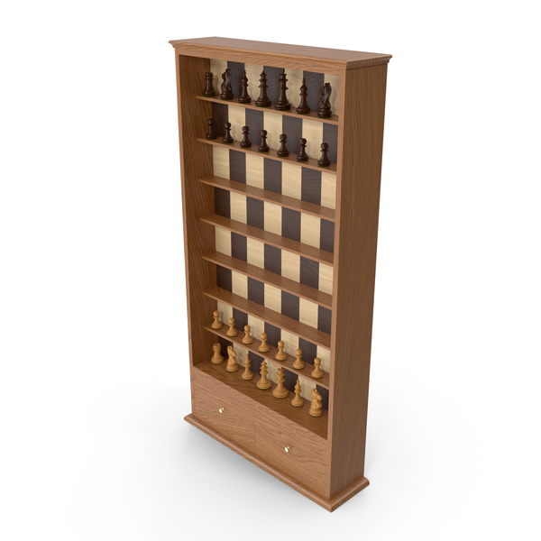 Vertical Wooden Chess Board PNG & PSD Images