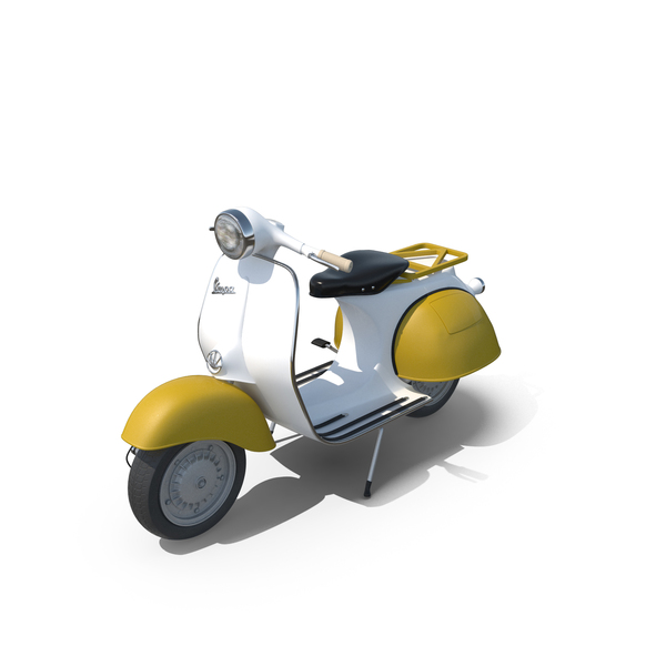 Motor: Vespa Scooter PNG & PSD Images