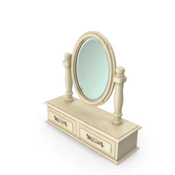 Vanity: Victorian Mirror Desk Battered Old 020 PNG & PSD Images Vanity: Victorian Mirror Desk Battered Old 020 PNG & PSD Images