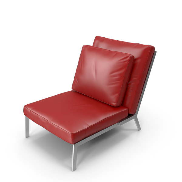 Lounge Chair: Victory Red PNG & PSD Images