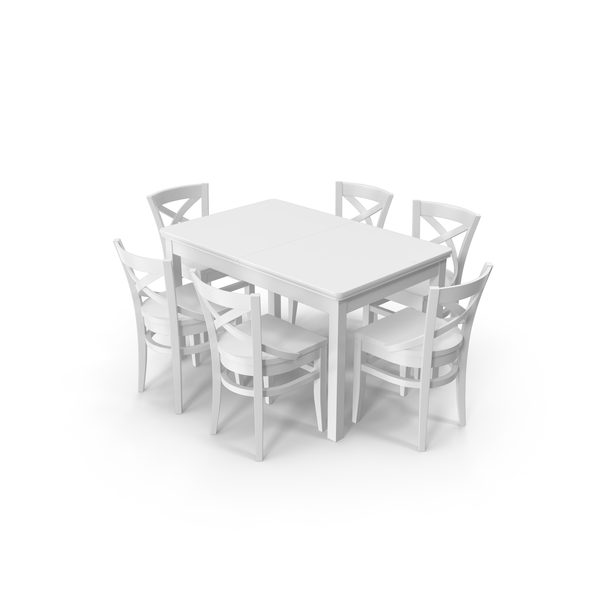 Dining Room Set: Vienn Table and Chairs PNG & PSD Images Dining Room Set: Vienn Table and Chairs PNG & PSD Images