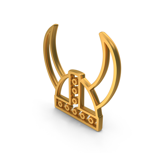 Symbols: Viking Helmet Icon Gold PNG & PSD Images Symbols: Viking Helmet Icon Gold PNG & PSD Images