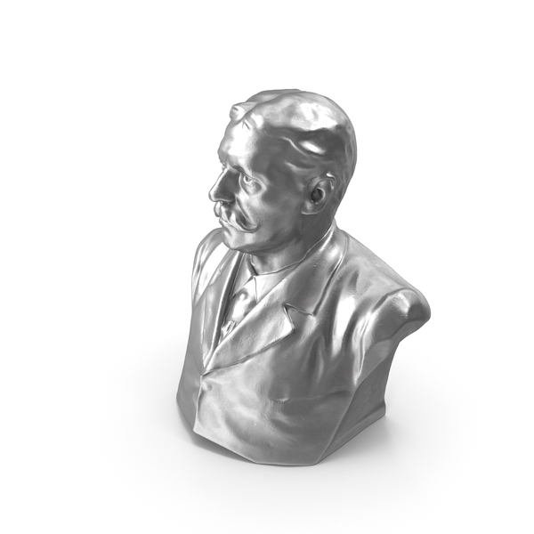 Viktor Rydberg Metal Bust PNG & PSD Images Viktor Rydberg Metal Bust PNG & PSD Images