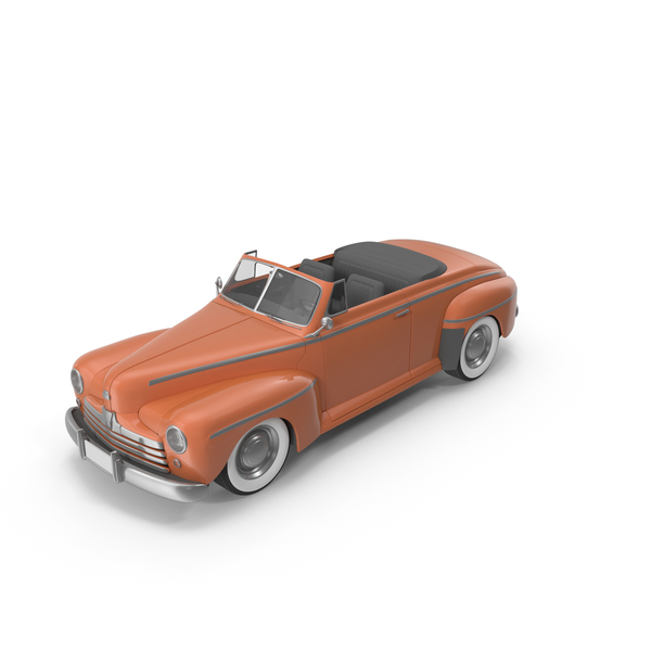 Vintage Convertible Car Orange PNG & PSD Images Vintage Convertible Car Orange PNG & PSD Images
