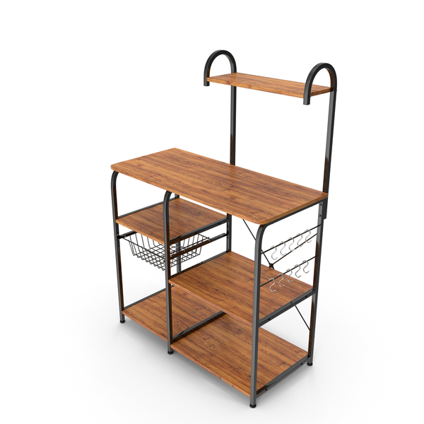 Vintage Kitchen Bakers Rack PNG & PSD Images Vintage Kitchen Bakers Rack PNG & PSD Images