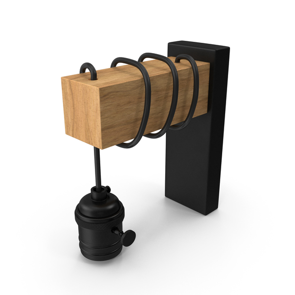 Sconce: Vintage Lampbulb Socket Wall Lamp Black PNG & PSD Images Sconce: Vintage Lampbulb Socket Wall Lamp Black PNG & PSD Images