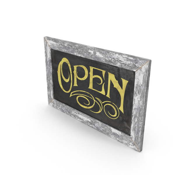 Vintage Open Sign PNG & PSD Images Vintage Open Sign PNG & PSD Images