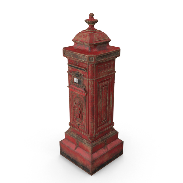Vintage Post Box PNG & PSD Images Vintage Post Box PNG & PSD Images