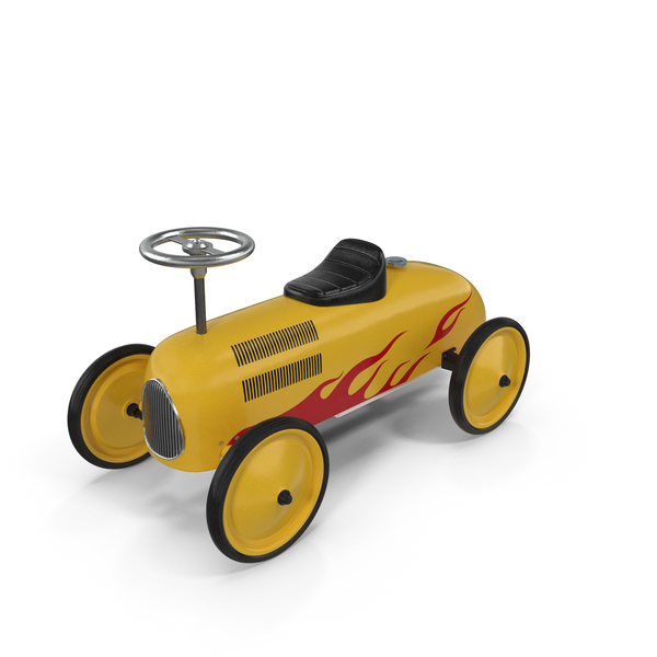 Toy: Vintage Push Car PNG & PSD Images Toy: Vintage Push Car PNG & PSD Images