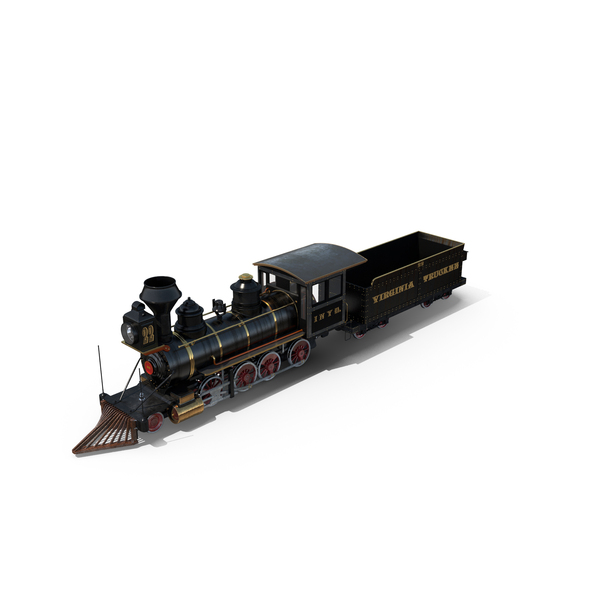 Train: Vintage Steam Locomotive And Wagon PNG & PSD Images Train: Vintage Steam Locomotive And Wagon PNG & PSD Images