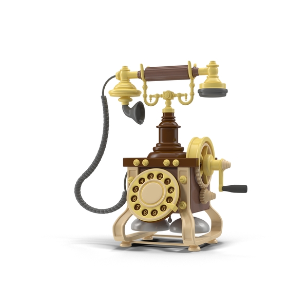 Rotary Phone: Vintage Telephone PNG & PSD Images