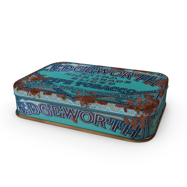 Can: Vintage Tobacco Tin PNG & PSD Images Can: Vintage Tobacco Tin PNG & PSD Images