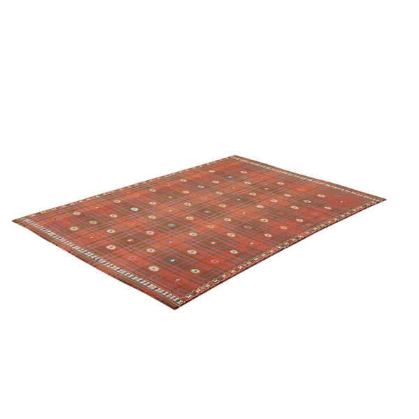 Oriental Rug: Vintage Turkish Kilim Rugs Vol 05 PNG & PSD Images