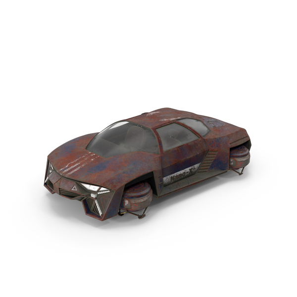 Fictional Automobile: Visionary Hover Car Rusty PNG & PSD Images Fictional Automobile: Visionary Hover Car Rusty PNG & PSD Images