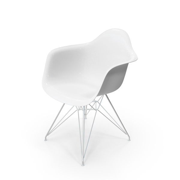 Arm Chair: Vitra DAR Eames Plastic Armchair PNG & PSD Images