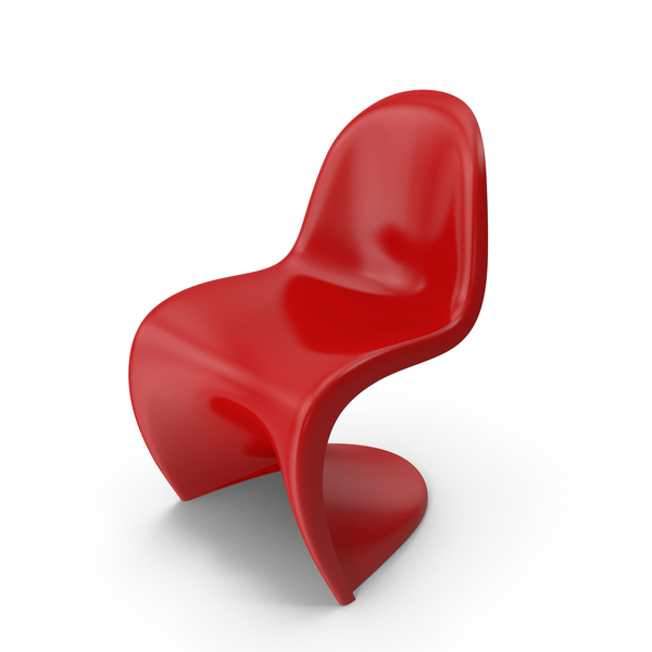 Vitra Panton Chair Red PNG & PSD Images Vitra Panton Chair Red PNG & PSD Images