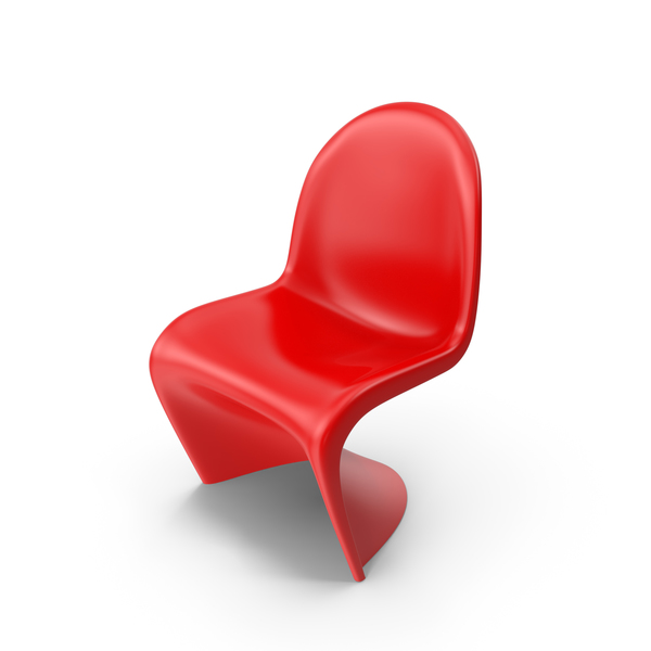 Vitra Panton Designer Chair PNG & PSD Images