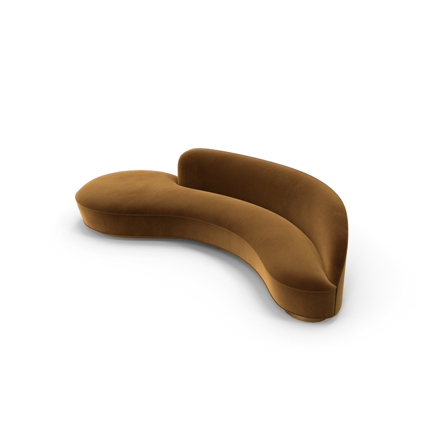 Vladimir Kagan Serpentine Sofa PNG & PSD Images Vladimir Kagan Serpentine Sofa PNG & PSD Images