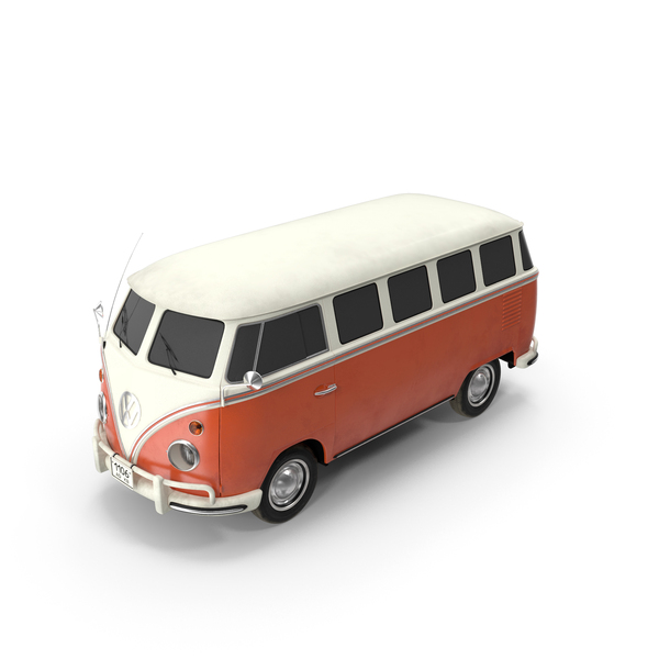 Panel Van: Volkswagen Type 2 Exterior Only PNG & PSD Images Panel Van: Volkswagen Type 2 Exterior Only PNG & PSD Images