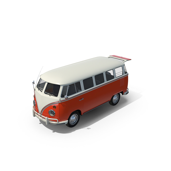 Van: Volkswagen Type 2 Kombi Bus PNG & PSD Images Van: Volkswagen Type 2 Kombi Bus PNG & PSD Images