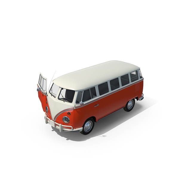 Van: Volkswagen Type 2 Kombi Bus PNG & PSD Images Van: Volkswagen Type 2 Kombi Bus PNG & PSD Images