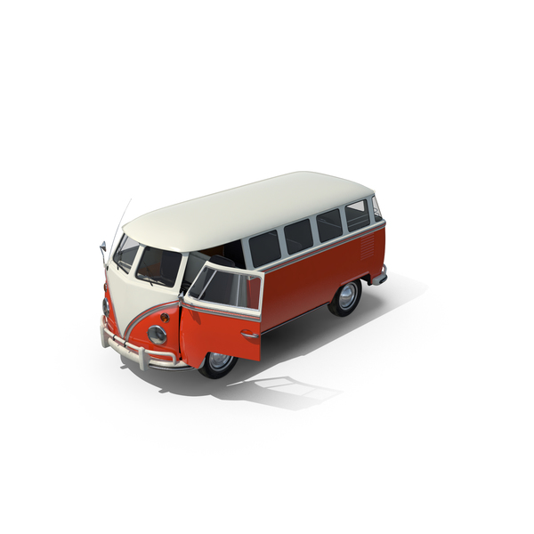 Van: Volkswagen Type 2 Kombi Bus PNG & PSD Images Van: Volkswagen Type 2 Kombi Bus PNG & PSD Images
