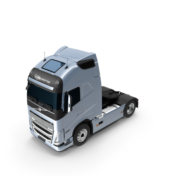 Port: Volvo FH16 750 Globetrotter Truck Exterior Only PNG & PSD Images