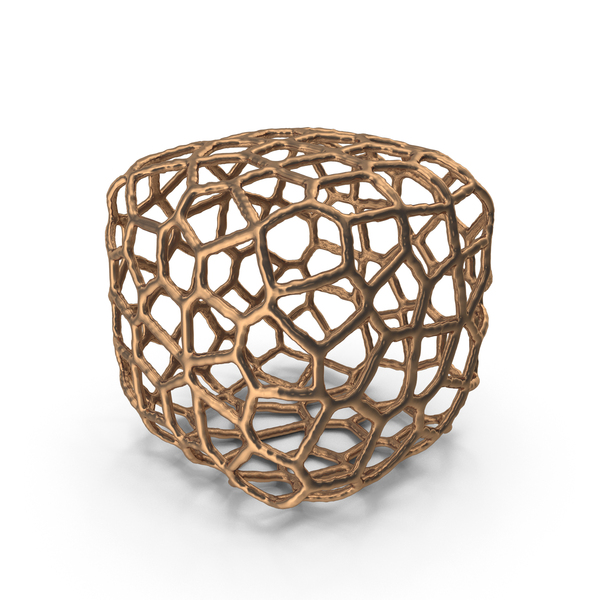 Voronoi Bronze PNG & PSD Images