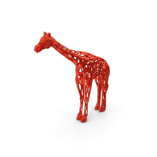 Animal Statue: Voronoi Giraffe Sculpture PNG & PSD Images Animal Statue: Voronoi Giraffe Sculpture PNG & PSD Images