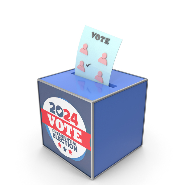 Vote 2024 Elections Box PNG Images & PSDs for Download | PixelSquid ...