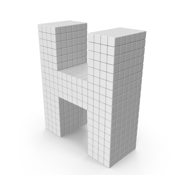 Language: Voxel H PNG & PSD Images Language: Voxel H PNG & PSD Images