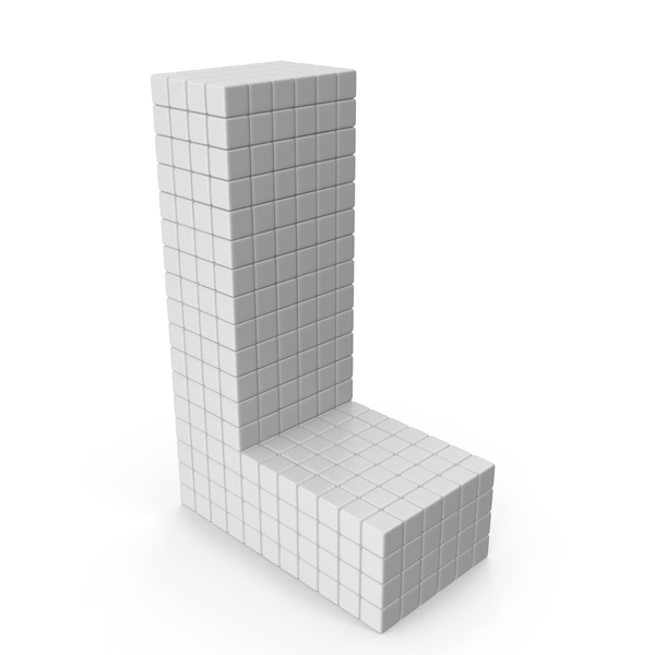 Language: Voxel L PNG & PSD Images Language: Voxel L PNG & PSD Images