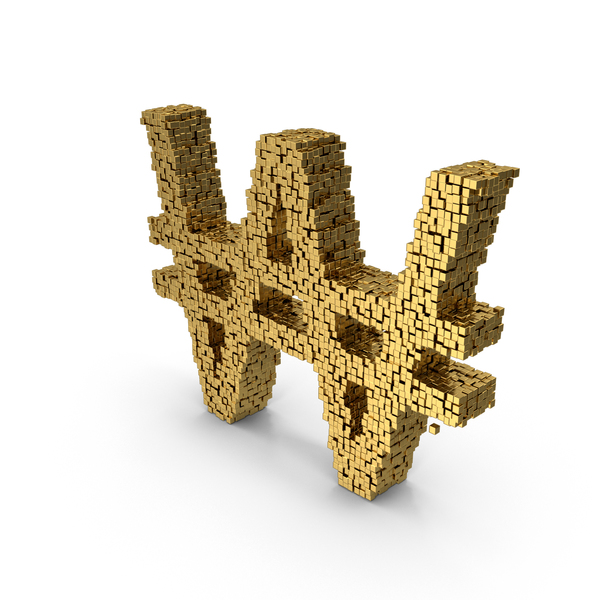 Currency Symbols: Voxel Won Symbol PNG & PSD Images Currency Symbols: Voxel Won Symbol PNG & PSD Images