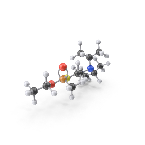 VX Nerve Agent Gas Molecule PNG & PSD Images VX Nerve Agent Gas Molecule PNG & PSD Images