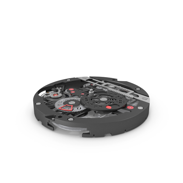 Clock: Wacth Mechanism Black PNG & PSD Images Clock: Wacth Mechanism Black PNG & PSD Images