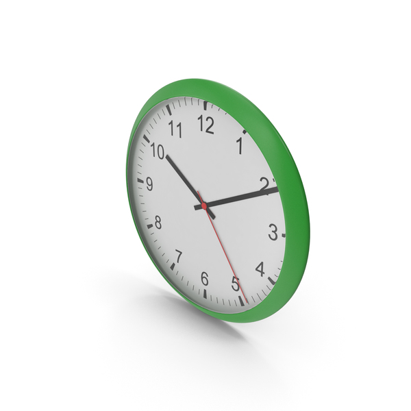 Wall Clock Green PNG & PSD Images Wall Clock Green PNG & PSD Images