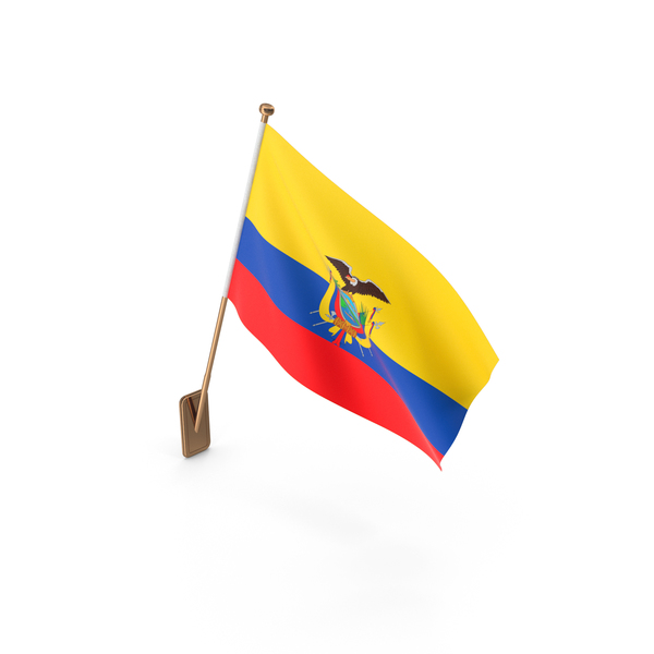 Wall Flag of Ecuador PNG & PSD Images